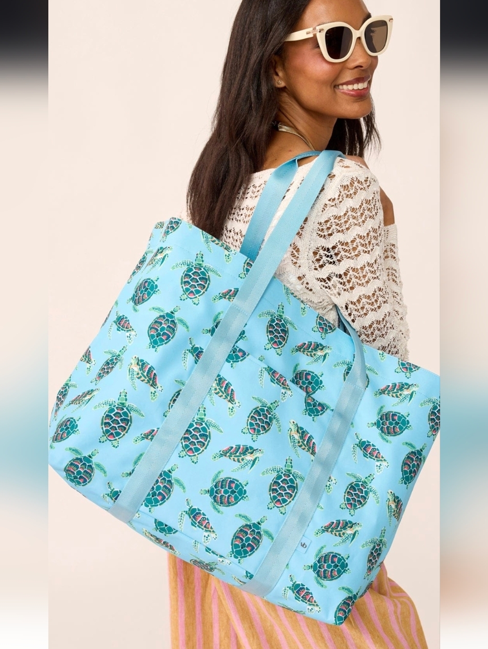 Vera Bradley Sea Turtles Family Tote NWT